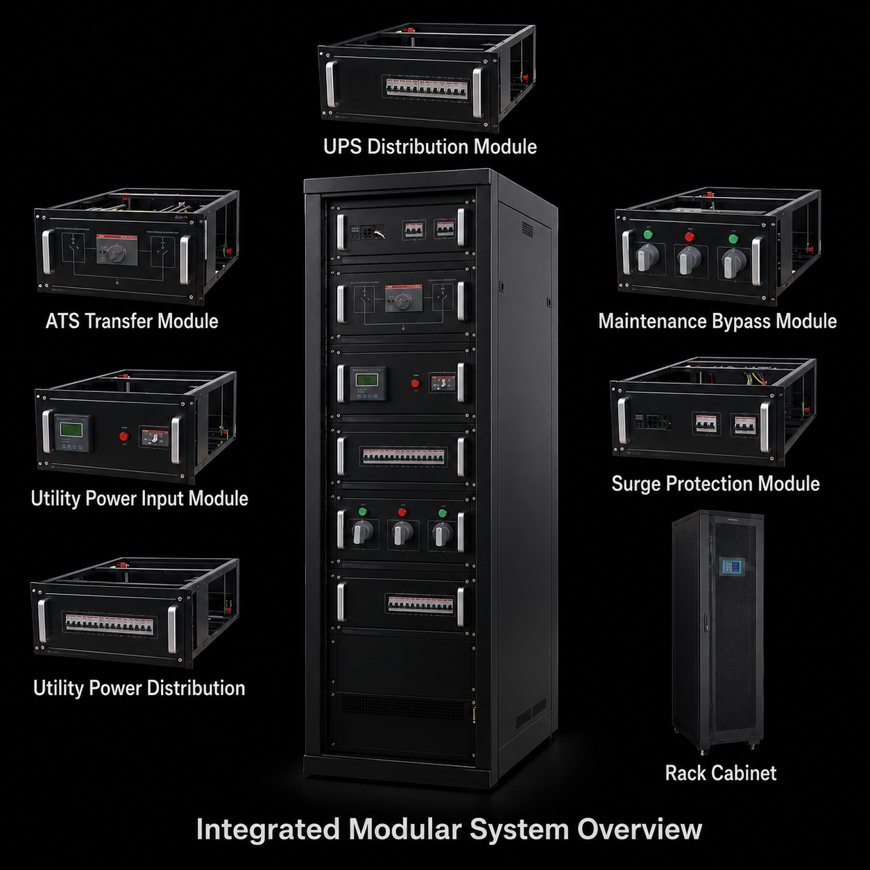 Integrated Power Distribution Cabinet 闁?Engineering Schematic